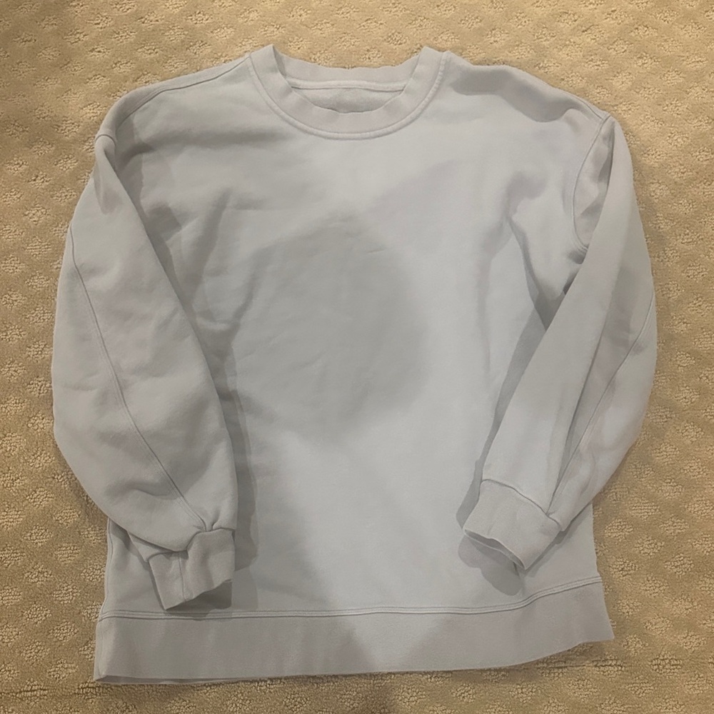 Lululemon Athletica Light blue Sweatshirt